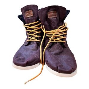 TOMS "Paseo" High-Tops Chukka Maroon SZ 11